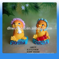 Factory directly Christmas gift painted resin figurines